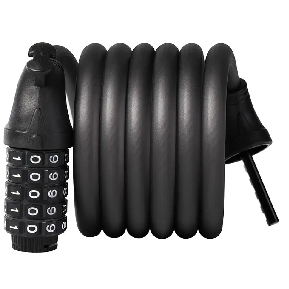 1.8m Bike Lock Cable with Combination,High Security 5-Digit Resettable Combination Bicycle Lock Anti-Theft for Road MTB Bike
1.8m Bike Lock Cable with Combination,High Security 5-Digit Resettable Combination Bicycle Lock Anti-Theft for Road MTB Bike
