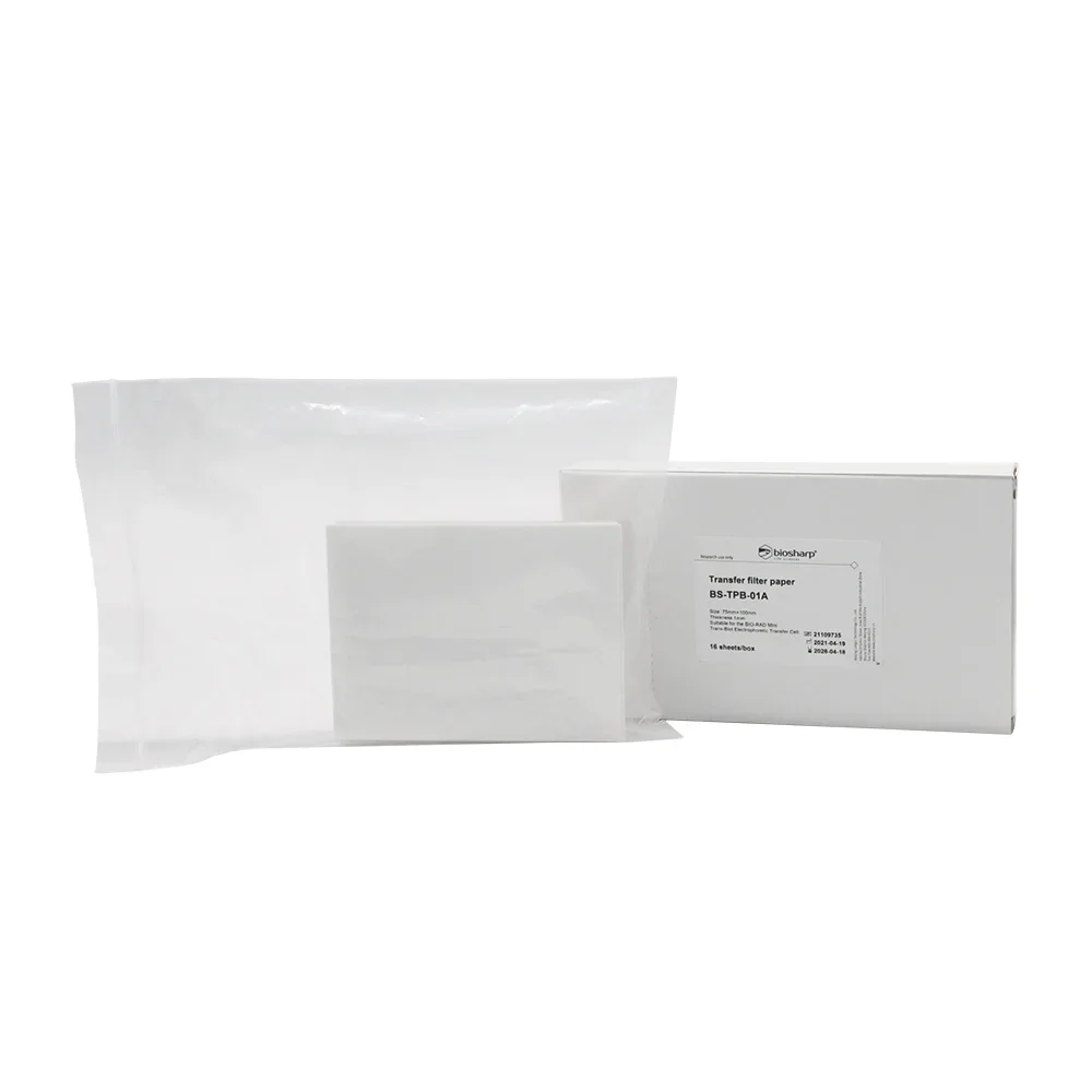 Biosharp Transfer Filter Paper Burroughs Model 0.3/0.6/1mm Three Specifications Transfer Filter Paper Suitable for Transfer Tank
Biosharp Transfer Filter Paper Burroughs Model 0.3/0.6/1mm Three Specifications Transfer Filter Paper Suitable for Transfer Tank