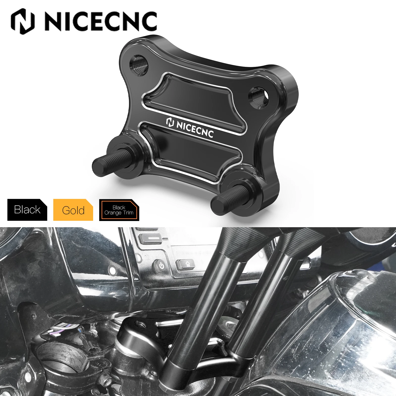 For Harley Street Glide FLHX/Special FLHXS 2014-2023 Handlebar Riser Pull Back Plate Electra Glide Standard FLHT 2010-2023 2022
For Harley Street Glide FLHX/Special FLHXS 2014-2023 Handlebar Riser Pull Back Plate Electra Glide Standard FLHT 2010-2023 2022