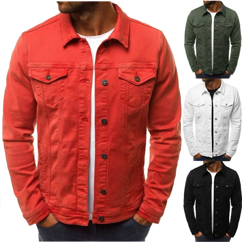 2023 Men's New Solid Color Fashion Strap Jacket Tank Top Slim Fit Multi Pocket Button Lapel Jacket Six Colors Jackets for Men
2023 Men's New Solid Color Fashion Strap Jacket Tank Top Slim Fit Multi Pocket Button Lapel Jacket Six Colors Jackets for Men