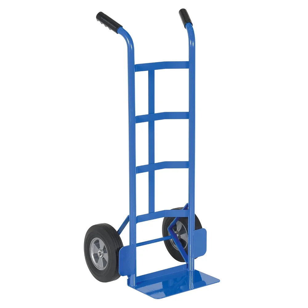 Steel Hand Truck with Dual Handle,Hard Rubber Wheels, 500 lbs Load Capacity, 44-1/2" Height, 21" Width X 17-1/2" Depth
Steel Hand Truck with Dual Handle,Hard Rubber Wheels, 500 lbs Load Capacity, 44-1/2" Height, 21" Width X 17-1/2" Depth