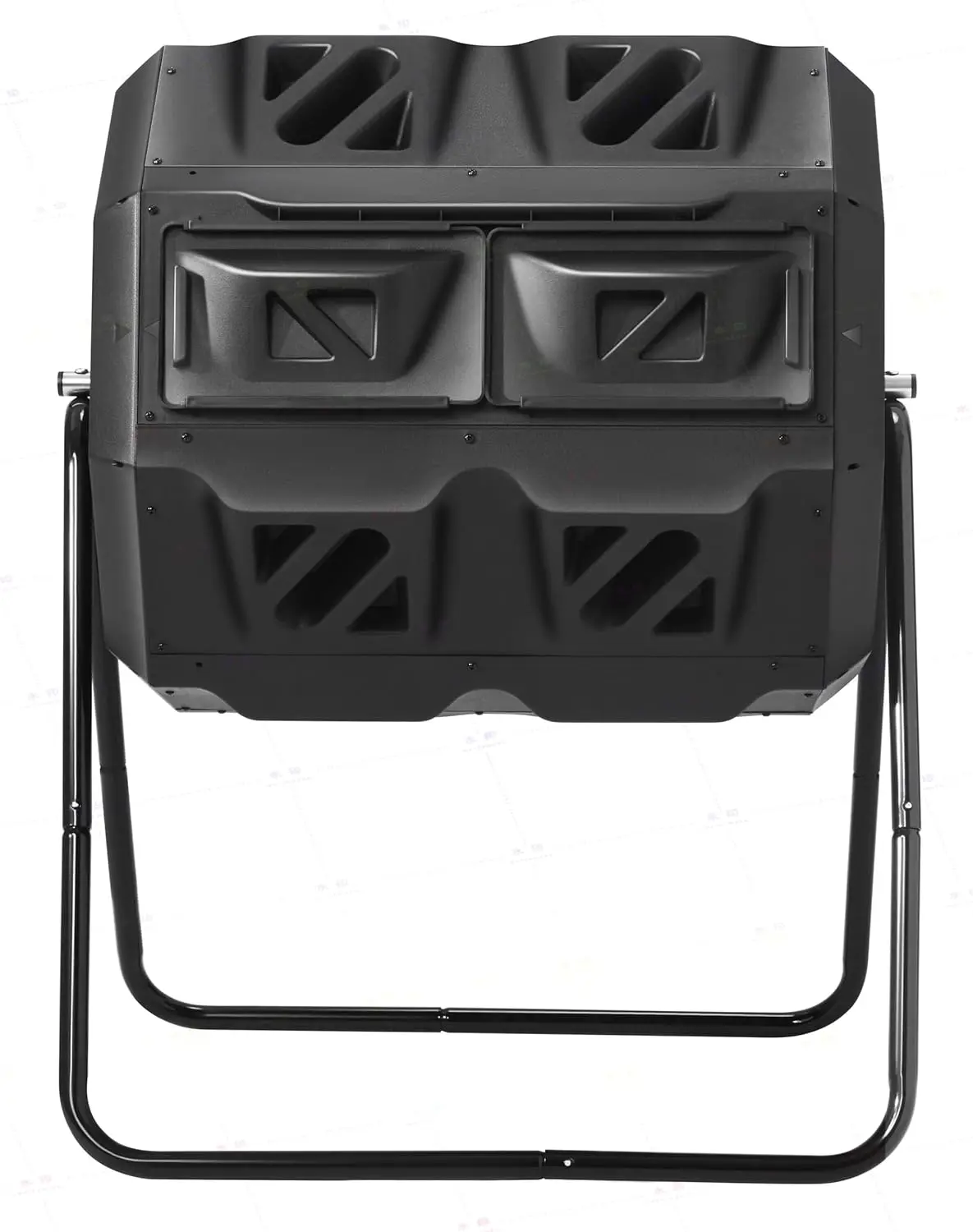 43 Gallon Dual Chamber Composter with Stainless Steel Tube for Efficient Garden Waste Recycling
43 Gallon Dual Chamber Composter with Stainless Steel Tube for Efficient Garden Waste Recycling