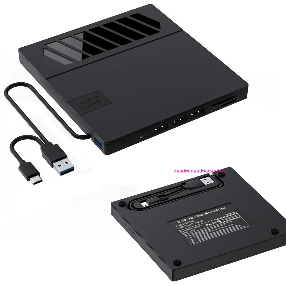 7 in 1 multifunctional external burner laptop optical drive dual interface dvd player readable sd tf card
7 in 1 multifunctional external burner laptop optical drive dual interface dvd player readable sd tf card