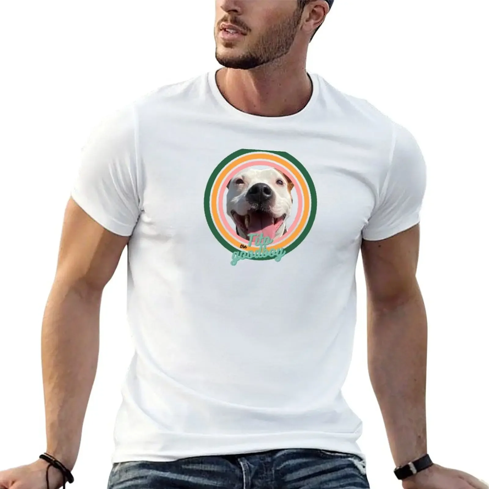 Tito the Goodboy T-Shirt shirts graphic tee tees blue archive men workout shirt
Tito the Goodboy T-Shirt shirts graphic tee tees blue archive men workout shirt