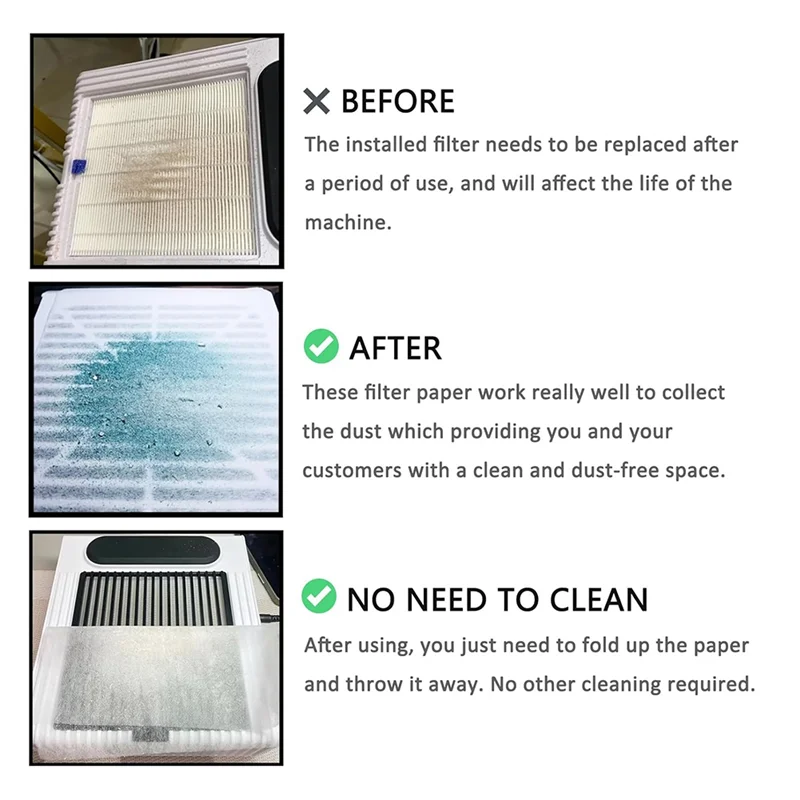SHGO-200 Sheets Nail Dust Collector Filter Paper Disposable For Nail Dust Collector Machine Nail Vacuum
SHGO-200 Sheets Nail Dust Collector Filter Paper Disposable For Nail Dust Collector Machine Nail Vacuum