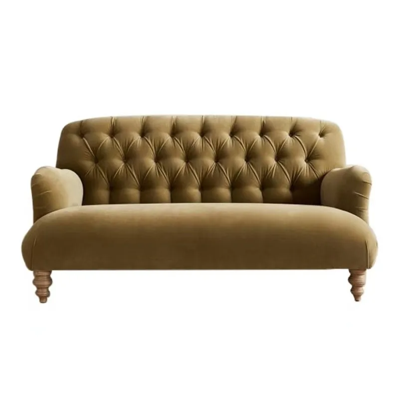 Classic light luxury buckle creative small apartment double sofa retro nostalgic brown home furniture
Classic light luxury buckle creative small apartment double sofa retro nostalgic brown home furniture