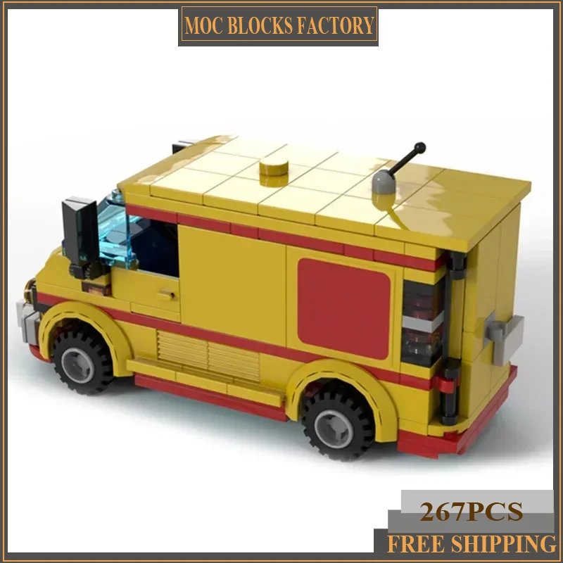 City Car Model Moc Building Bricks Medium Panel Mail Van Technology Modular Blocks Gifts Christmas Toys DIY Sets Assembly
City Car Model Moc Building Bricks Medium Panel Mail Van Technology Modular Blocks Gifts Christmas Toys DIY Sets Assembly