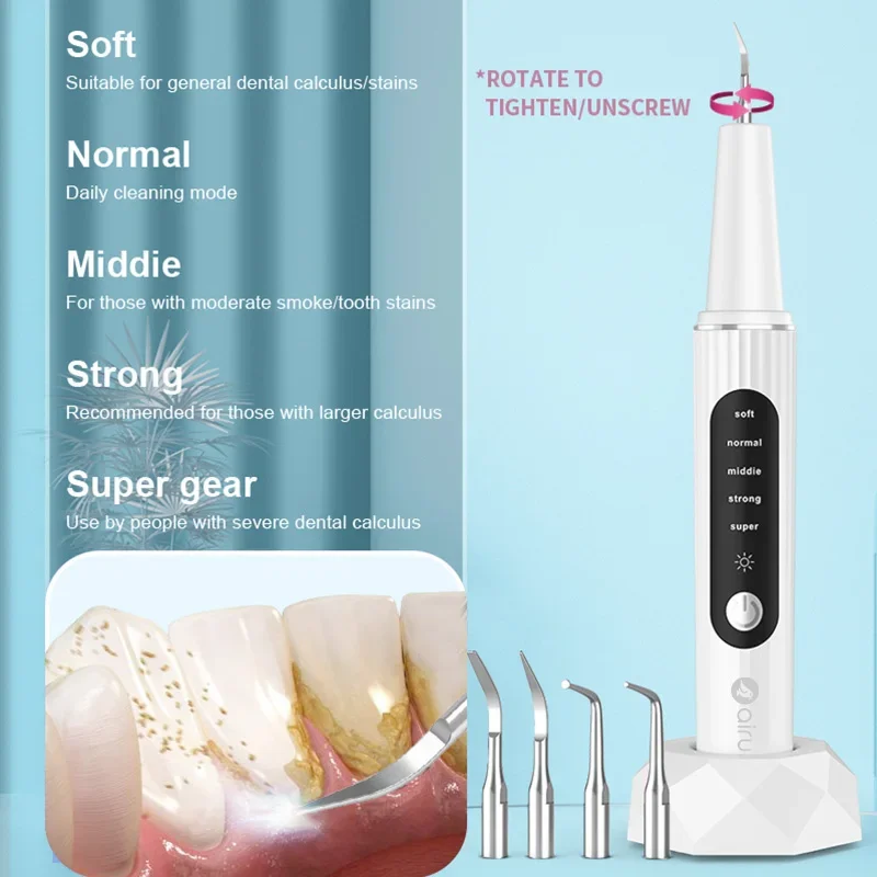Эффективное ультразвуковое средство для удаления зубного камня: портативные инструменты для чистки зубов со светодиодной подсветкой и УФ-дезинфекцией
Эффективное ультразвуковое средство для удаления зубного камня: портативные инструменты для чистки зубов со светодиодной подсветкой и УФ-дезинфекцией