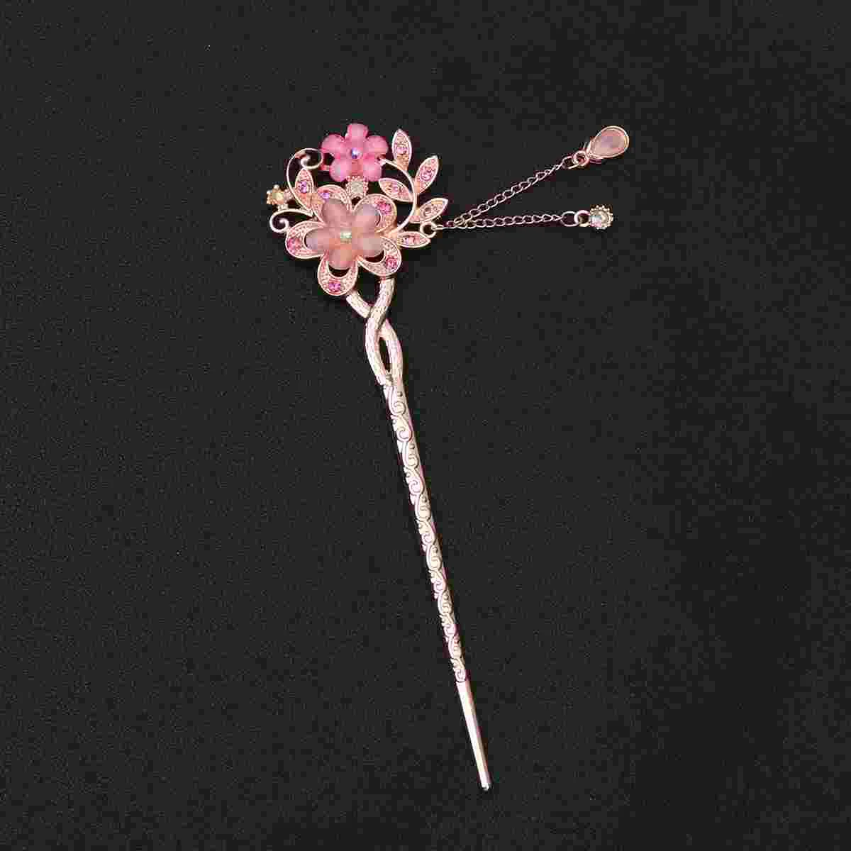 Vintage Hair Stick Opal Flower Hair Chopsticks Hair Decor Chinese Hairpins Ancient Hair Clip (Pink)
Vintage Hair Stick Opal Flower Hair Chopsticks Hair Decor Chinese Hairpins Ancient Hair Clip (Pink)