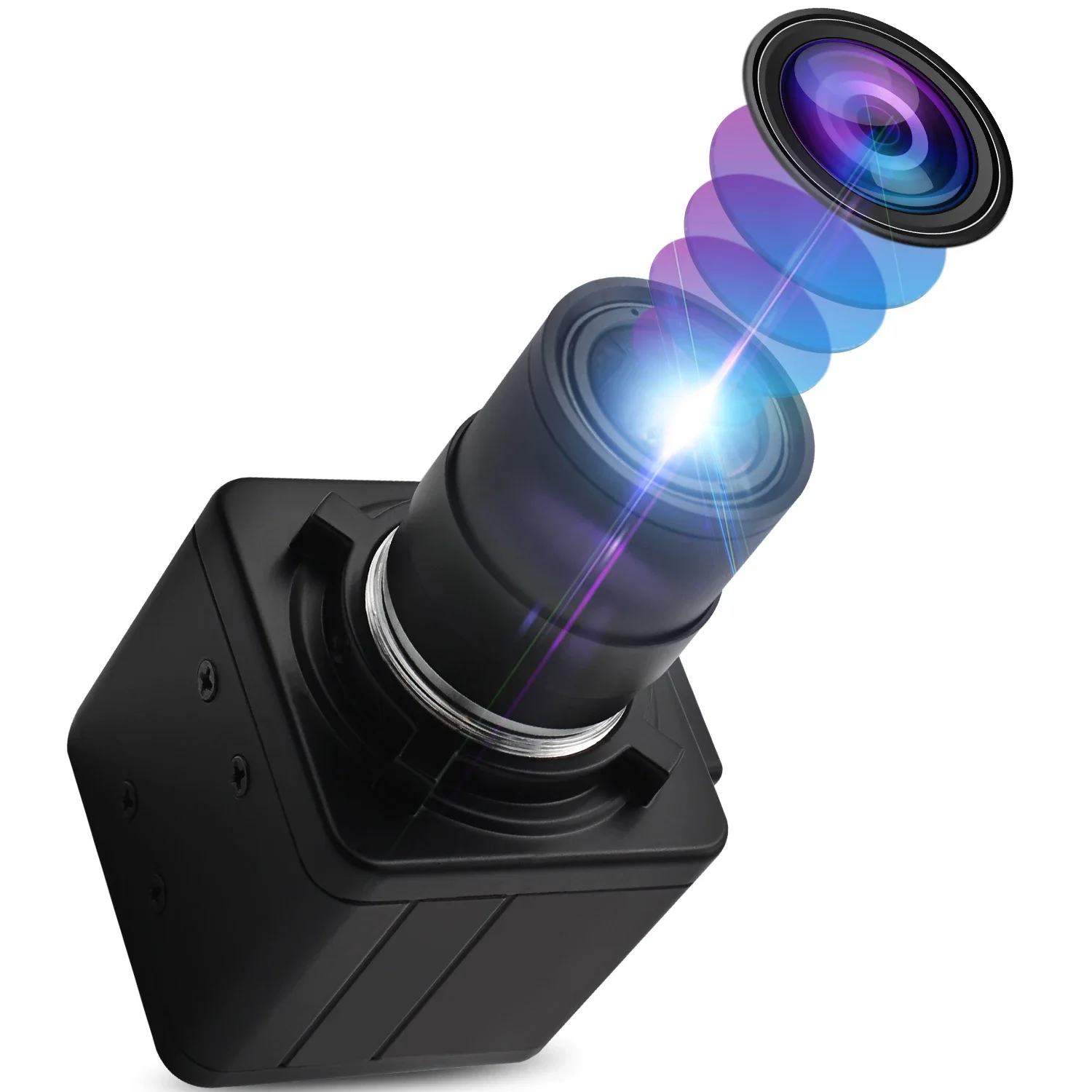 ELP 720P 60 кадров в секунду USB-камера с глобальным затвором Черно-белая веб-камера для ПК с монохромным зумом и объективом с переменным фокусным расстоянием 2,8–12 мм для распознавания
ELP 720P 60 кадров в секунду USB-камера с глобальным затвором Черно-белая веб-камера для ПК с монохромным зумом и объективом с переменным фокусным расстоянием 2,8–12 мм для распознавания