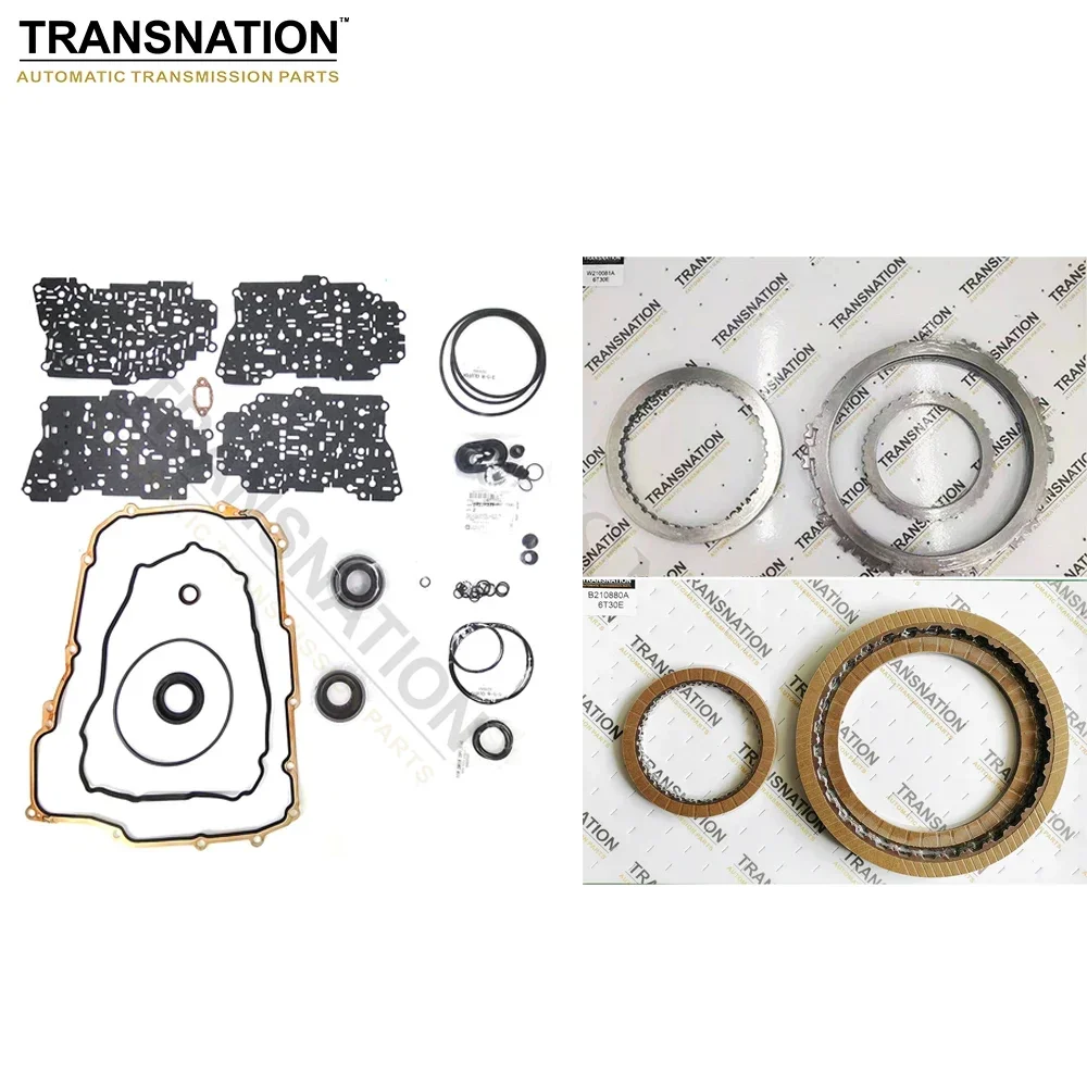 6T30 6T30E Automatic Transmission Master Rebuild Overhaul Kit Fit For Buick Cruze 1.6 Car Accessories Transnation Gearbox Parts
6T30 6T30E Automatic Transmission Master Rebuild Overhaul Kit Fit For Buick Cruze 1.6 Car Accessories Transnation Gearbox Parts