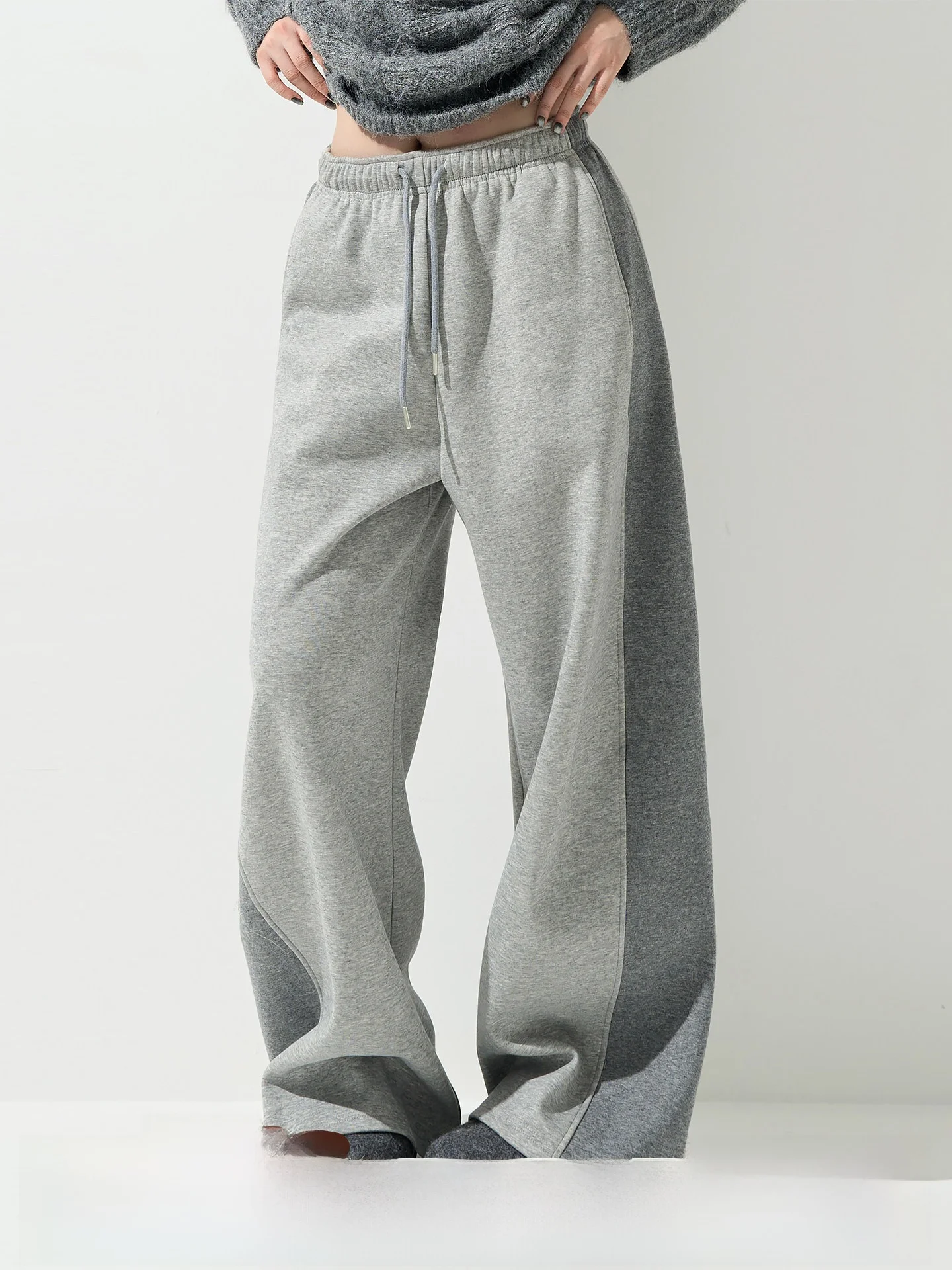 Wu Tong Tong High Waist Wide Leg Straight Casual Pants Women's Autumn Winter Loose Versatile Floor Length Trousers
Wu Tong Tong High Waist Wide Leg Straight Casual Pants Women's Autumn Winter Loose Versatile Floor Length Trousers