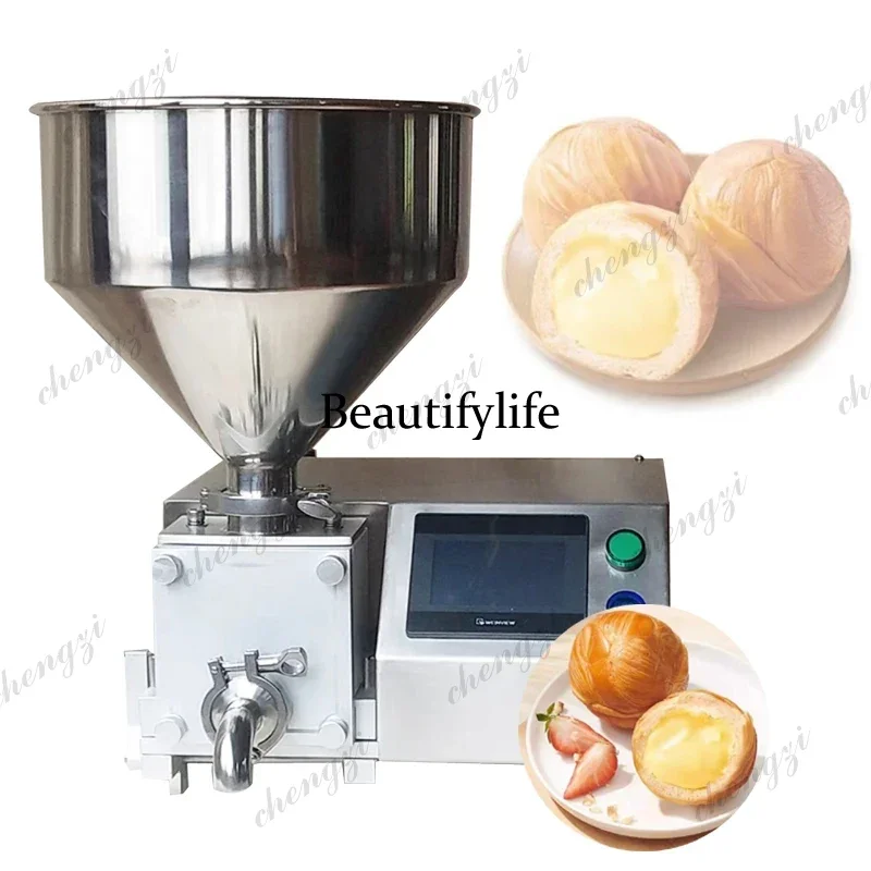 SS81 Automatic Puff Core Injection Machine Electric Cream Jam Chocolate Salad Injector Machine Cream Filling Machine
SS81 Automatic Puff Core Injection Machine Electric Cream Jam Chocolate Salad Injector Machine Cream Filling Machine