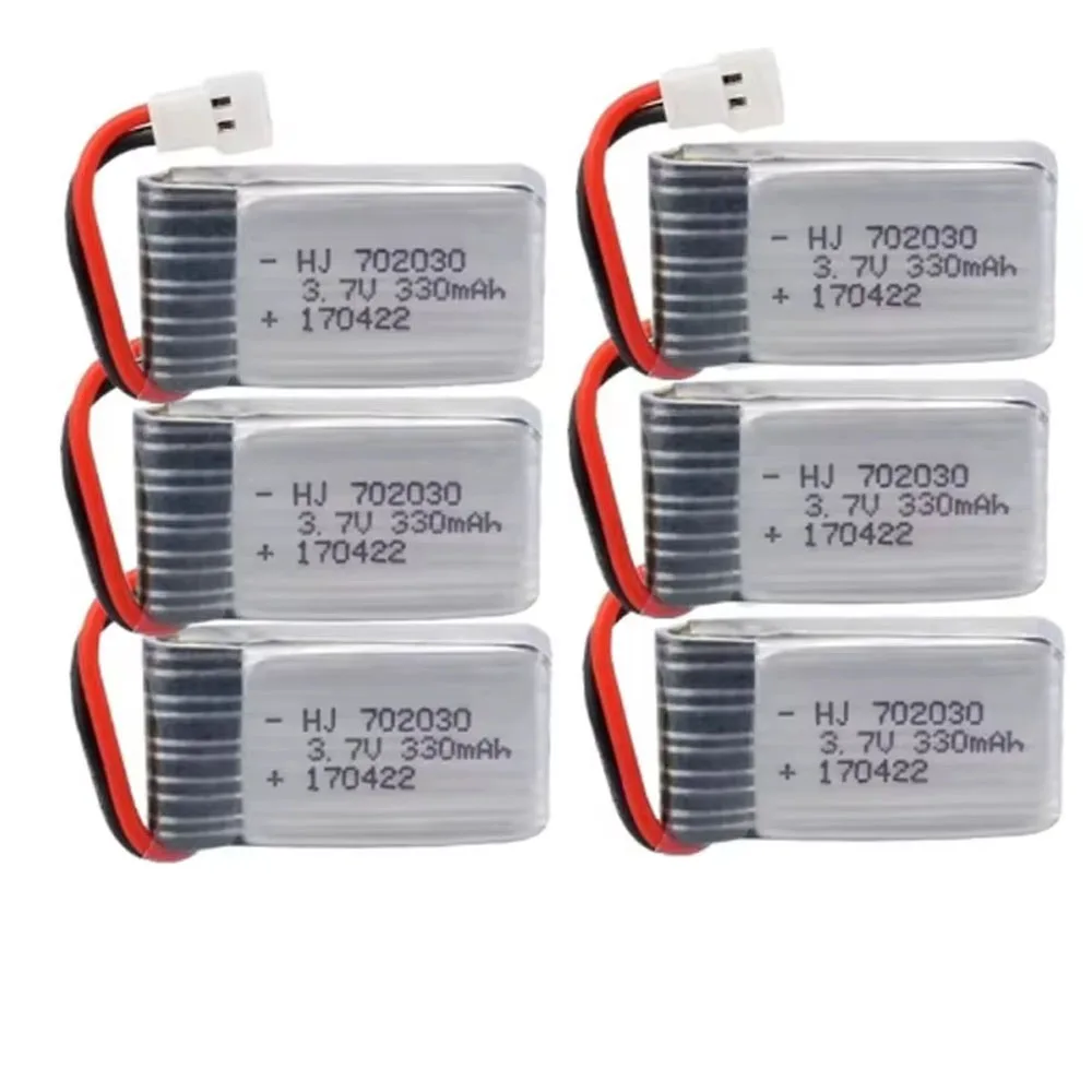 702030 330mAH 3.7V Lipo Battery for Udi U816 U830 F180 E55 FQ777 FQ17W Hubsan H107 Syma X11C FY530 RC Drone 3.7V Battery
702030 330mAH 3.7V Lipo Battery for Udi U816 U830 F180 E55 FQ777 FQ17W Hubsan H107 Syma X11C FY530 RC Drone 3.7V Battery