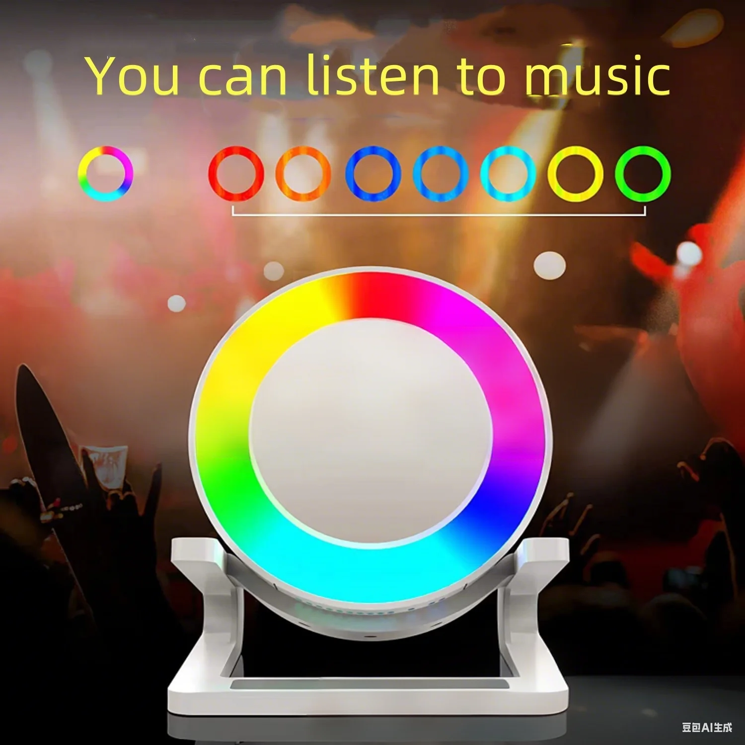 Wireless Charger Multi-functional Four-in-One Charger with Speaker, Mobile Phone, Watch, Clock and LED Light
Wireless Charger Multi-functional Four-in-One Charger with Speaker, Mobile Phone, Watch, Clock and LED Light