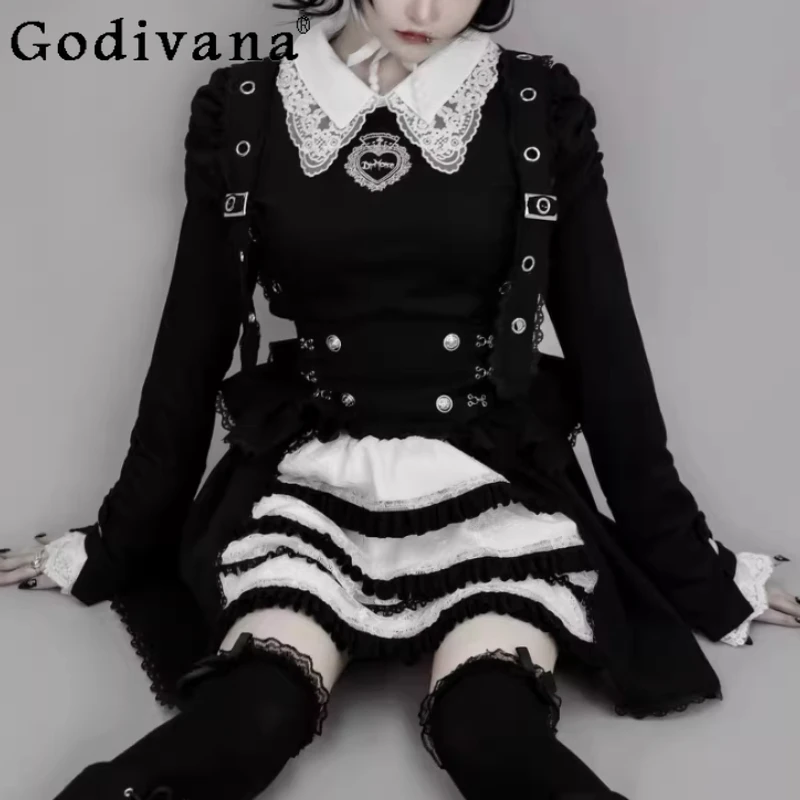 Large Size Spring Autumn Japanese Punk Lolita Gauze Bottoming Shirt Fashion Girl Versatile Age-reducing Chic Long-sleeved Shirts
Large Size Spring Autumn Japanese Punk Lolita Gauze Bottoming Shirt Fashion Girl Versatile Age-reducing Chic Long-sleeved Shirts