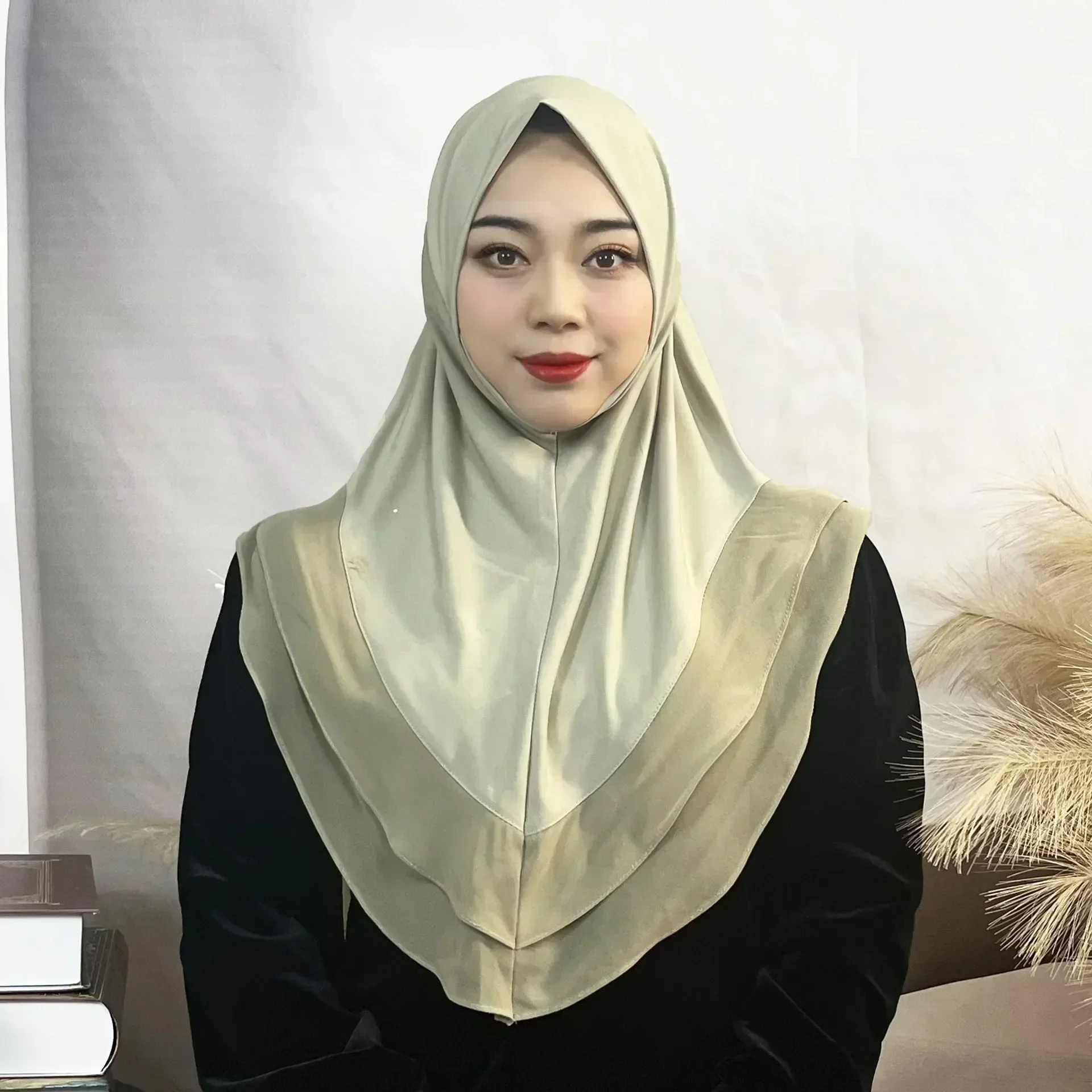 Prayer Malaysia Headwrap Cap Ruffle Turban Ramadan Women Muslim Instant Hijab One Piece Amira Shawls Headband Khimar Scarf Femme
Prayer Malaysia Headwrap Cap Ruffle Turban Ramadan Women Muslim Instant Hijab One Piece Amira Shawls Headband Khimar Scarf Femme