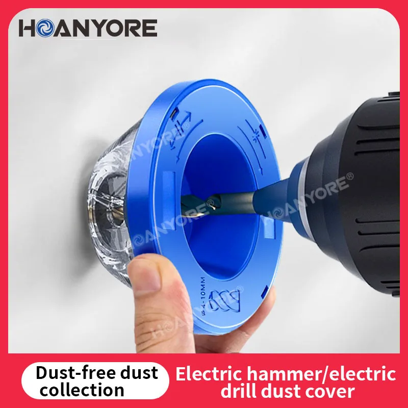 Dust-proof Cover for Hand Drill with Dust Collection Bowl Impact Drill Dust-proof Drilling Tool with Dust Guard
Dust-proof Cover for Hand Drill with Dust Collection Bowl Impact Drill Dust-proof Drilling Tool with Dust Guard