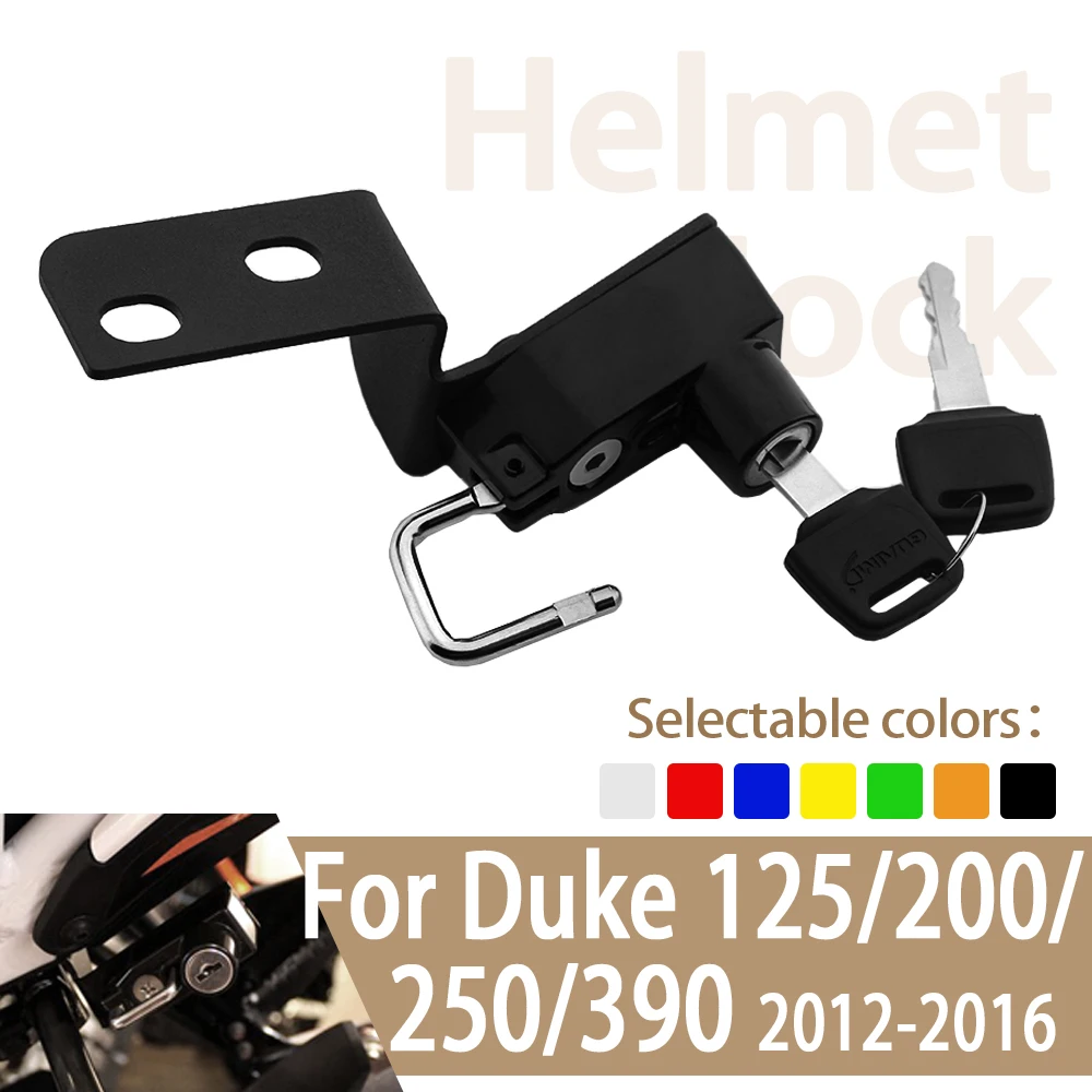For Duke 125 200 250 390 Helmet Lock Kit Motorcycle Helmets Security Anti-Theft Lock Rust-Proof Sturdy Aluminum Accessories
For Duke 125 200 250 390 Helmet Lock Kit Motorcycle Helmets Security Anti-Theft Lock Rust-Proof Sturdy Aluminum Accessories