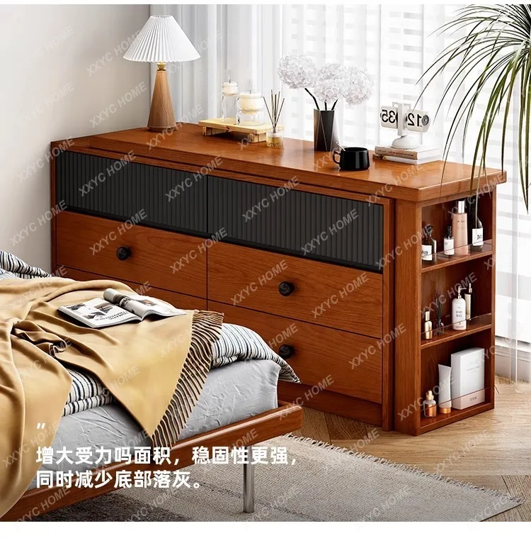 A Medieval Solid Wood Makeup Table, Chest, Dresser, Integrated Cabinet, Bedroom, Bedside Corner Stretch Cabinet, Retro Style
A Medieval Solid Wood Makeup Table, Chest, Dresser, Integrated Cabinet, Bedroom, Bedside Corner Stretch Cabinet, Retro Style
