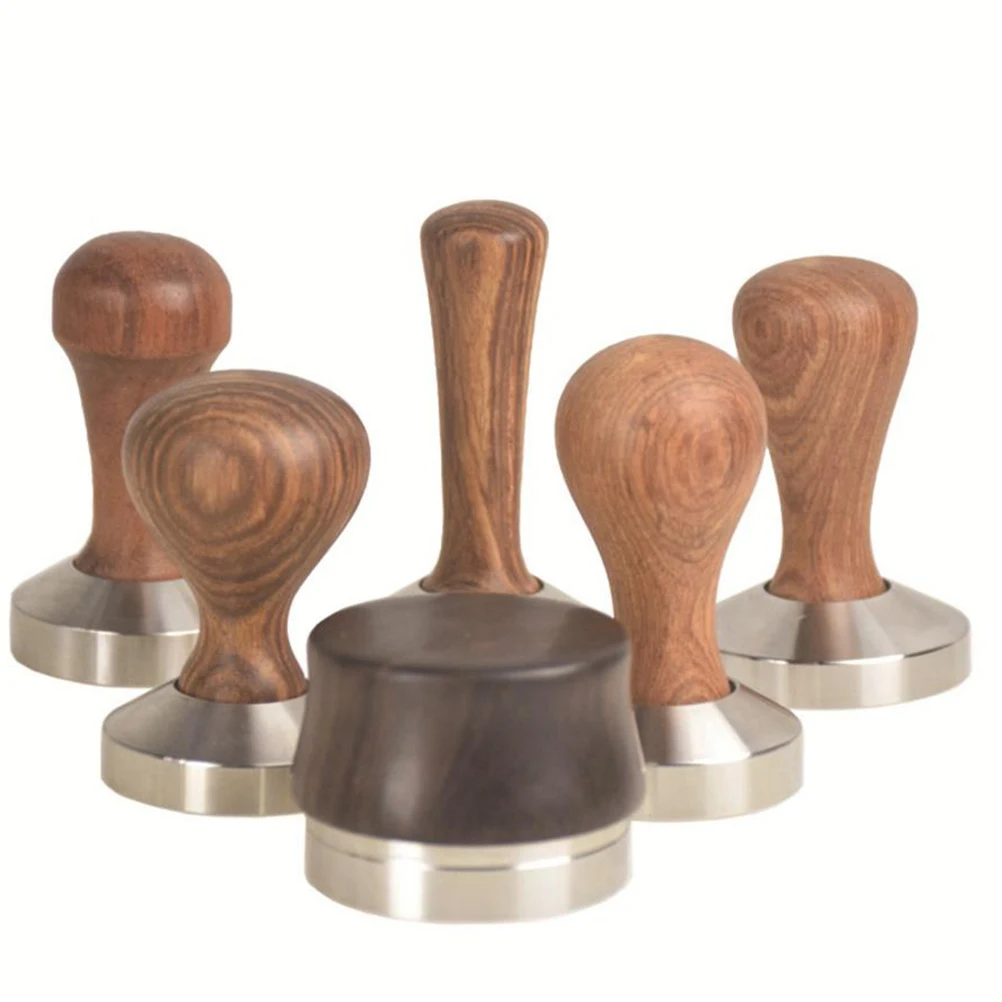 Creative Pearwood Coffee Tamper 57mm Stainless Steel Espresso Pressing Hammer Practical Powder Tool for Home Cafe Restaurant
Creative Pearwood Coffee Tamper 57mm Stainless Steel Espresso Pressing Hammer Practical Powder Tool for Home Cafe Restaurant