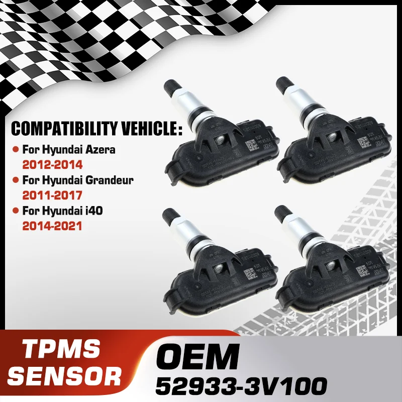 52933-3V100 For Hyundai Azera 2012-2014 Hyundai Grandeur 2011-2017 Hyundai i40 2011-2014 Car TPMS Tire Pressure Monitor Sensor
52933-3V100 For Hyundai Azera 2012-2014 Hyundai Grandeur 2011-2017 Hyundai i40 2011-2014 Car TPMS Tire Pressure Monitor Sensor