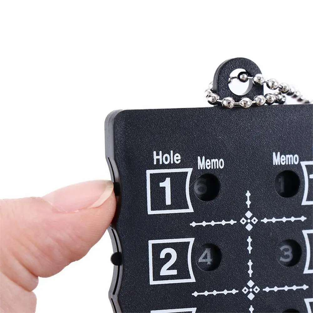 Scoring Keeper with Key Chain Training Aids Stroke Putt Score Counter Stroke Score Card Golf Shot Count Score Counter
Scoring Keeper with Key Chain Training Aids Stroke Putt Score Counter Stroke Score Card Golf Shot Count Score Counter