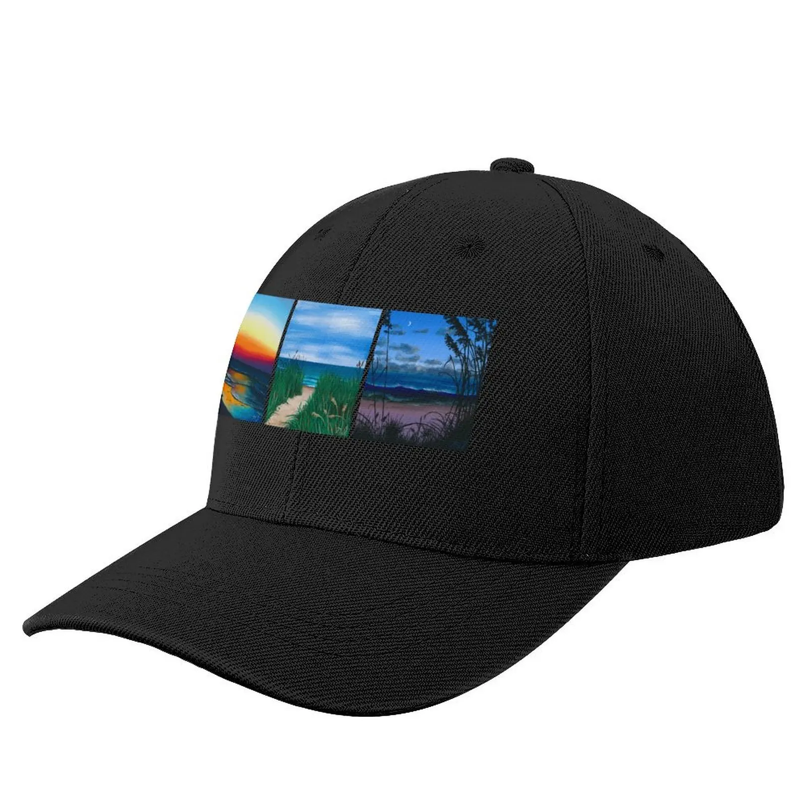 Time of Day Triptych Baseball Cap Luxury man cap hiking hat Unique hats funny hat Girl Men's
Time of Day Triptych Baseball Cap Luxury man cap hiking hat Unique hats funny hat Girl Men's