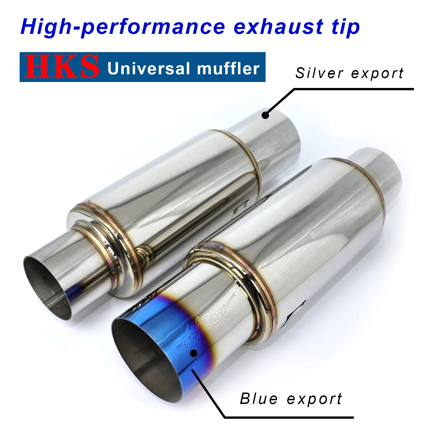 101mm HKS Universal Straight Through Exhaust Muffler Tip, JDM Japanese Style Car Modified Tail Pipe, Deep Sound Exhaust muffler
101mm HKS Universal Straight Through Exhaust Muffler Tip, JDM Japanese Style Car Modified Tail Pipe, Deep Sound Exhaust muffler