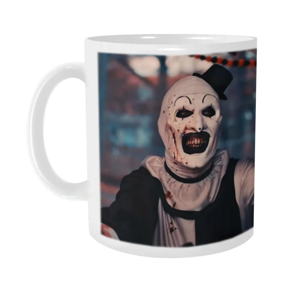 Terrifier Horror Movie Ceramics Coffee Mugs Tea Cup Milk Cups Gifts Drinkware Coffeeware
Terrifier Horror Movie Ceramics Coffee Mugs Tea Cup Milk Cups Gifts Drinkware Coffeeware