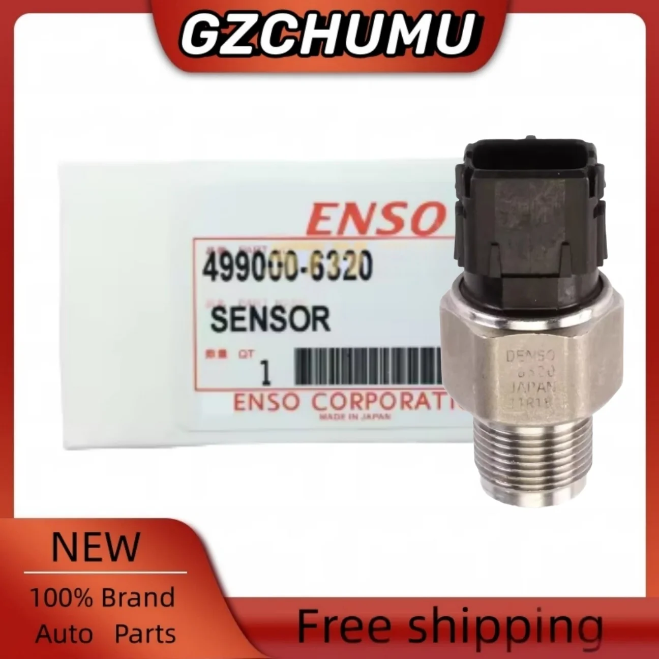 Автомобиль исключительно для датчика давления Denso Common Rail для тяжелых грузовиков 499000-6320 для Toyota
Автомобиль исключительно для датчика давления Denso Common Rail для тяжелых грузовиков 499000-6320 для Toyota