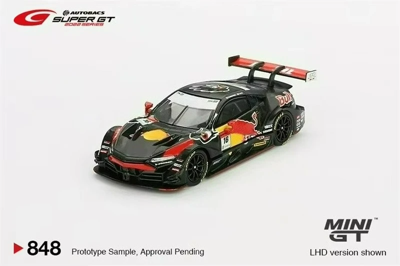 MINI GT 1:64 NSX-GT Type S GT500 #16 RB Black Die-Cast Car Model Collection Miniature
MINI GT 1:64 NSX-GT Type S GT500 #16 RB Black Die-Cast Car Model Collection Miniature