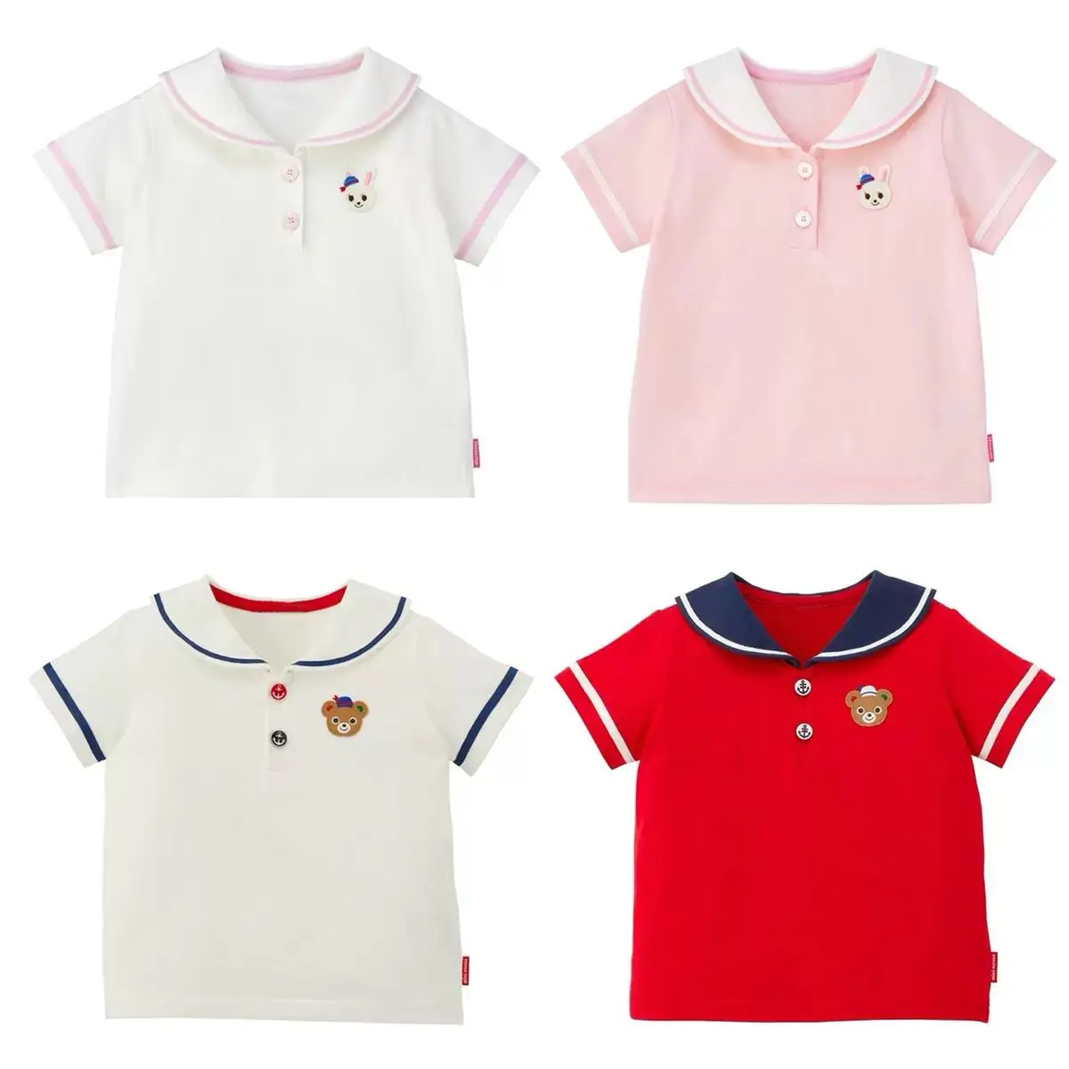 2025 Kids Preppy style Summer Tshirt Cute Girls Embroidered Short Sleeved Tee Solid Color Shirt Korean Blouses Shirts Top
2025 Kids Preppy style Summer Tshirt Cute Girls Embroidered Short Sleeved Tee Solid Color Shirt Korean Blouses Shirts Top