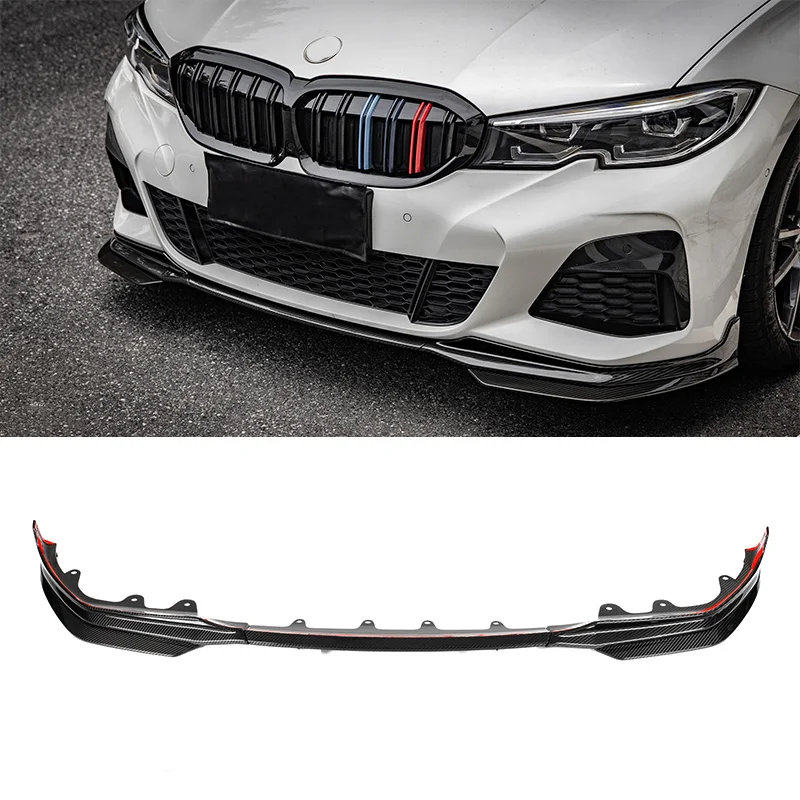 Dry Carbon Fiber Car Bumper Front Lip for 3 Series G20 2020-2022 MP Style Auto Front Spoiler Lip Accessories 330i Bodykit
Dry Carbon Fiber Car Bumper Front Lip for 3 Series G20 2020-2022 MP Style Auto Front Spoiler Lip Accessories 330i Bodykit