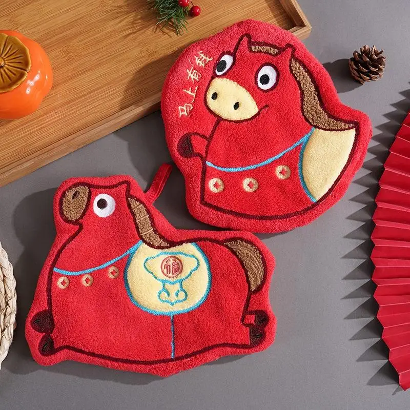 Hot Sale Cute Hanging Horse Hand Towel Absorbent Kitchen Bathroom Towel Soft Thick Kids Cartoon Washcloth
Hot Sale Cute Hanging Horse Hand Towel Absorbent Kitchen Bathroom Towel Soft Thick Kids Cartoon Washcloth