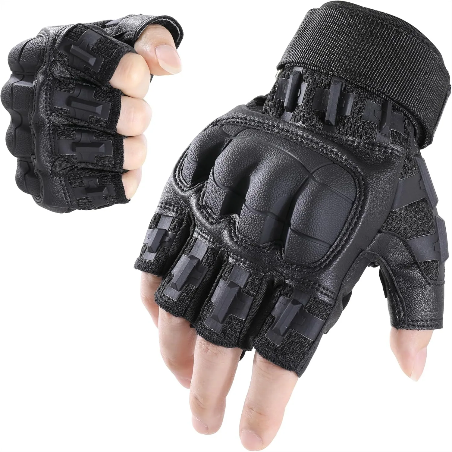 Fingerless Tactical Gloves for Men, Reinforced Palm Protection for Airsoft Motorcycle Cycling, Breathable Mesh Design
Fingerless Tactical Gloves for Men, Reinforced Palm Protection for Airsoft Motorcycle Cycling, Breathable Mesh Design