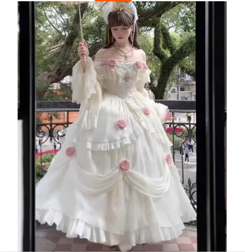 Generate color flower wedding princess dress lolita dress fluffy skirt
Generate color flower wedding princess dress lolita dress fluffy skirt