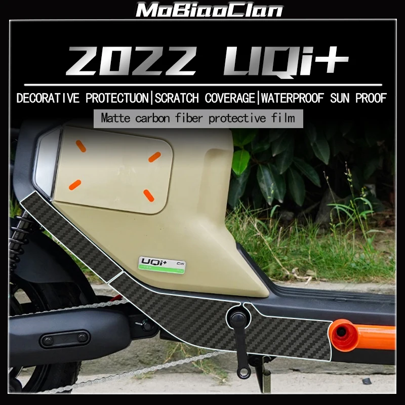 For NIU UQi+ 2022 Motorcycle 3D carbon fiber stickers body film decoratin and protection sticker modified accessories
For NIU UQi+ 2022 Motorcycle 3D carbon fiber stickers body film decoratin and protection sticker modified accessories