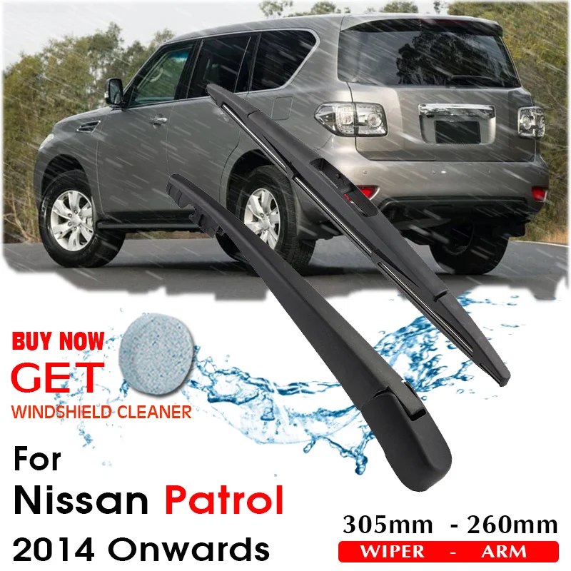 Car Wiper Blade Rear Back Window Windscreen Windshield Wipers For Nissan Patrol Hatchback 305 mm 2014 Onwards Auto Accessories
Car Wiper Blade Rear Back Window Windscreen Windshield Wipers For Nissan Patrol Hatchback 305 mm 2014 Onwards Auto Accessories
