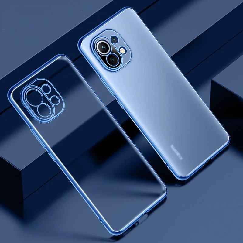 Plating Edge Soft TPU Phone Case For Xiaomi Mi 13 12T 11 Lite 12S Ultra 12 11T Pro 12X 11i Poco F3 Clear Back Cover T18
Plating Edge Soft TPU Phone Case For Xiaomi Mi 13 12T 11 Lite 12S Ultra 12 11T Pro 12X 11i Poco F3 Clear Back Cover T18