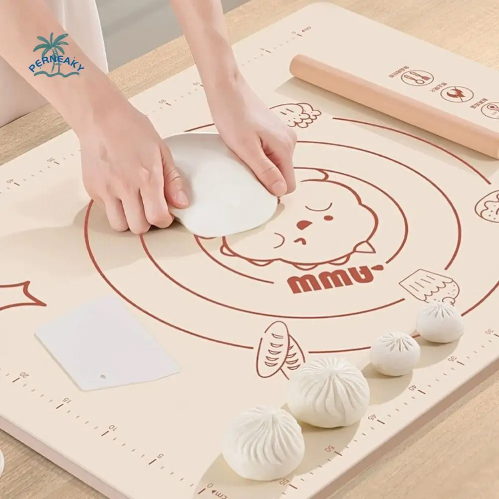 Household Food Grade Kneading Mat Silicone Thickened Dough Rolling Pad Bakeware Baking Tools Cake Sheet Liner Counter
Household Food Grade Kneading Mat Silicone Thickened Dough Rolling Pad Bakeware Baking Tools Cake Sheet Liner Counter