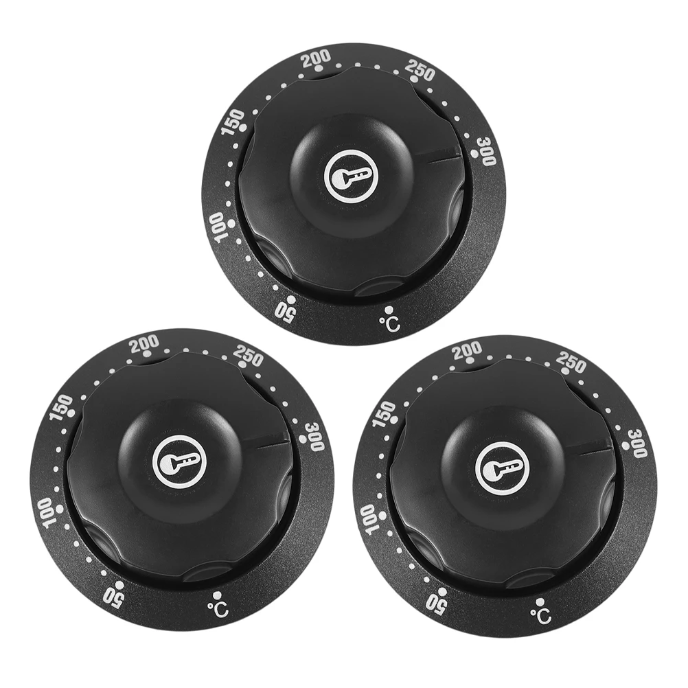 3Pcs Thermostat Control Knob Cover Durable Temperature Adjustment Stove Oven Heater Replacement Part Temperature Control Knob
3Pcs Thermostat Control Knob Cover Durable Temperature Adjustment Stove Oven Heater Replacement Part Temperature Control Knob
