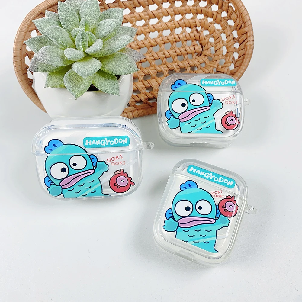 Funny Hangyodon New Sanrio Series Cartoon Comfortable Shock Proof Earphone Clean Simple Style Case For Airpods 4,1,2,3,Pro,Pro 2
Funny Hangyodon New Sanrio Series Cartoon Comfortable Shock Proof Earphone Clean Simple Style Case For Airpods 4,1,2,3,Pro,Pro 2