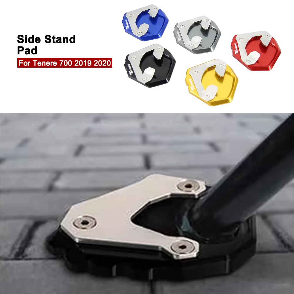 Motorcycle Side Stand Enlarge Kickstand Foot Side Stand Extension Pad Support Plate For Yamaha Tenere 700 2019 2020
Motorcycle Side Stand Enlarge Kickstand Foot Side Stand Extension Pad Support Plate For Yamaha Tenere 700 2019 2020 
