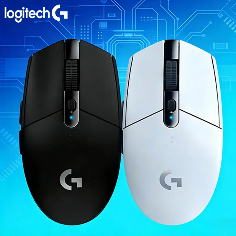 Logitech G304 Cool Gaming Mouse RGB Lighting Effects Long Battery Life High DPI Compatible with Desktop and Laptop