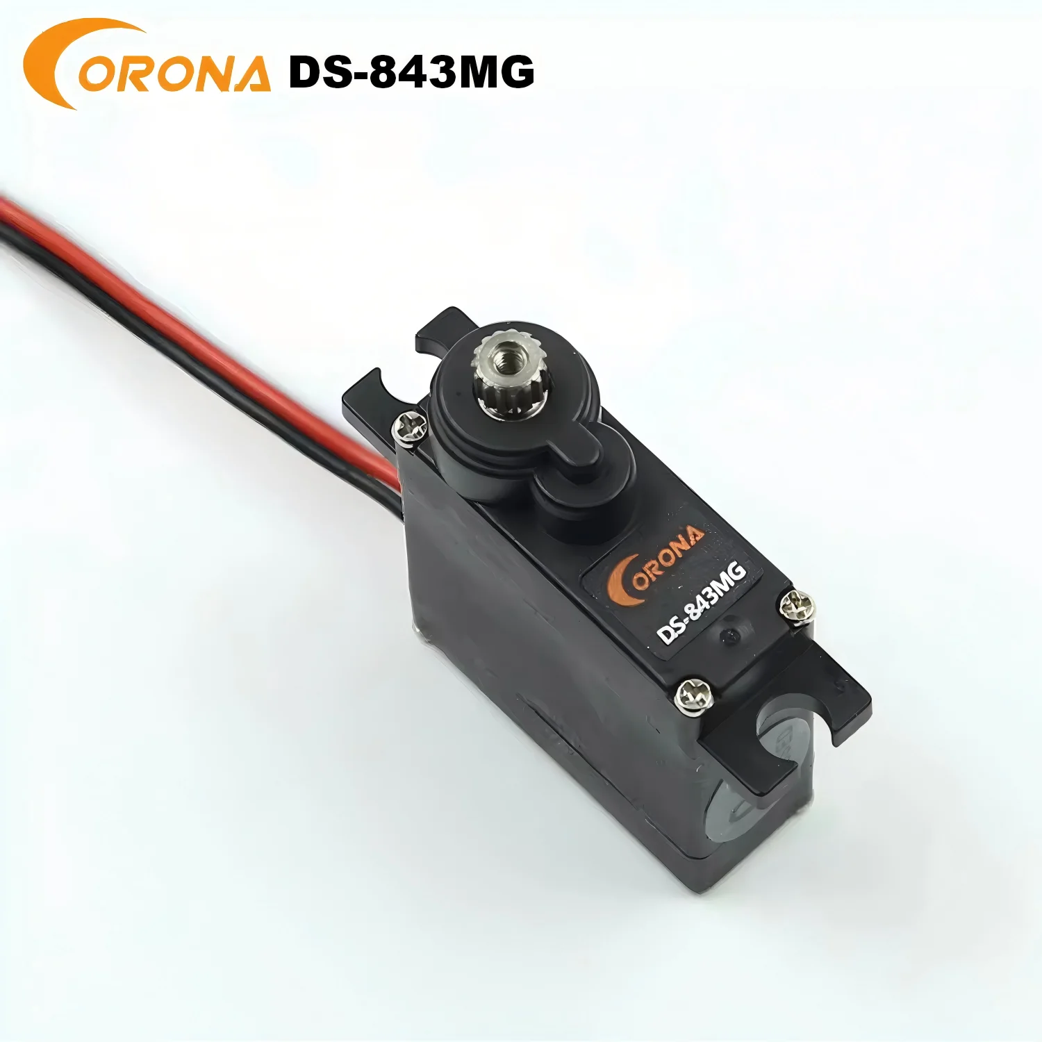 CORONA DS843MG Micro Digital Servo Metal Gear 23x9x23mm 6V High Torque 4.8kg JR Plug for RC Car RC Model FPV Robot
CORONA DS843MG Micro Digital Servo Metal Gear 23x9x23mm 6V High Torque 4.8kg JR Plug for RC Car RC Model FPV Robot