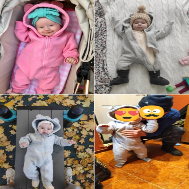 Warm Winter Bear Hoodies Bodysuit For Newborn Baby Boys Girls Clothes Long Sleeve Rompers Solid Jumpsuit Infant Onesies Overalls
Warm Winter Bear Hoodies Bodysuit For Newborn Baby Boys Girls Clothes Long Sleeve Rompers Solid Jumpsuit Infant Onesies Overalls