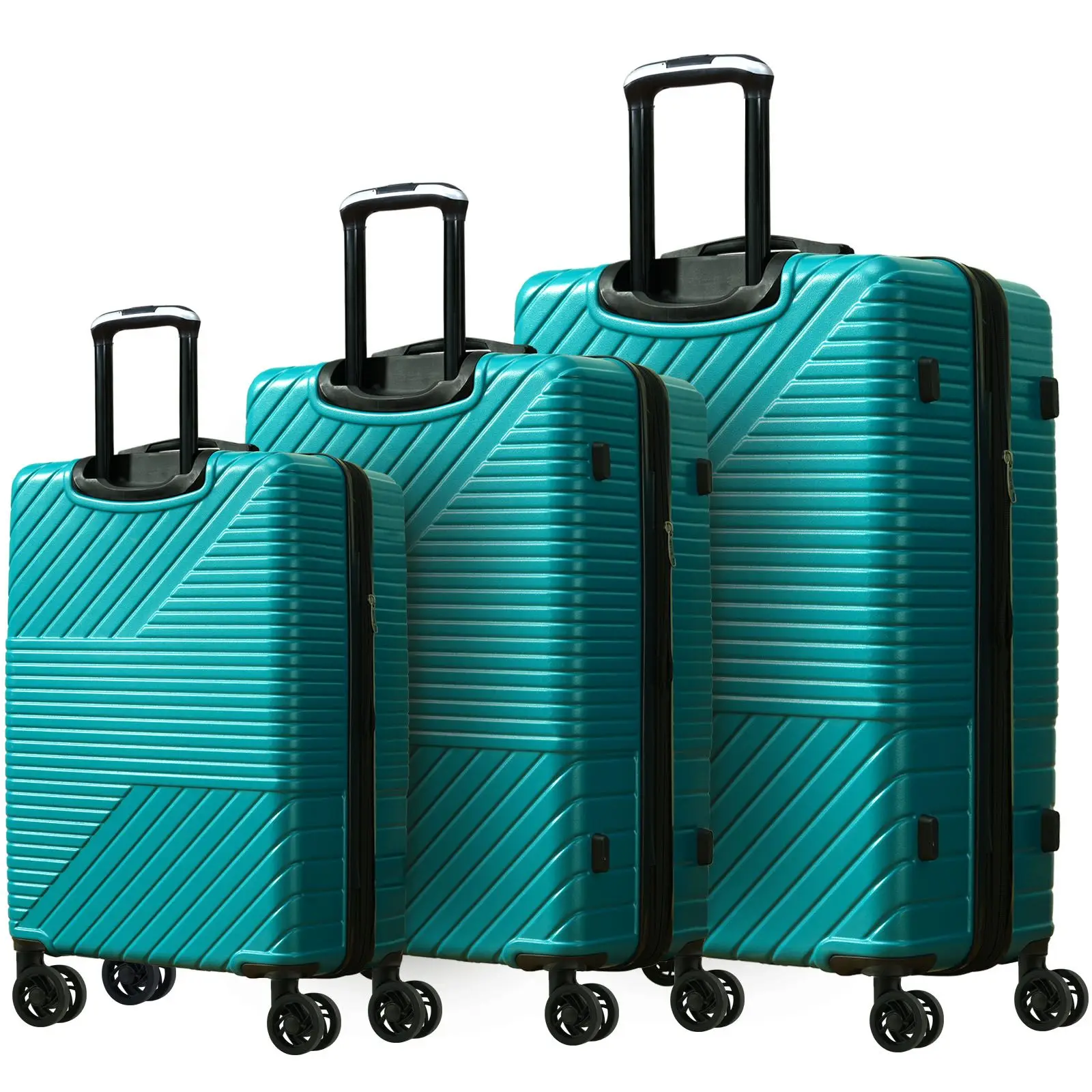 Hardshell Luggage Sets 3 Piece double spinner 8 wheels Suitcase with TSA Lock Lightweight 20''24''28''
Hardshell Luggage Sets 3 Piece double spinner 8 wheels Suitcase with TSA Lock Lightweight 20''24''28''