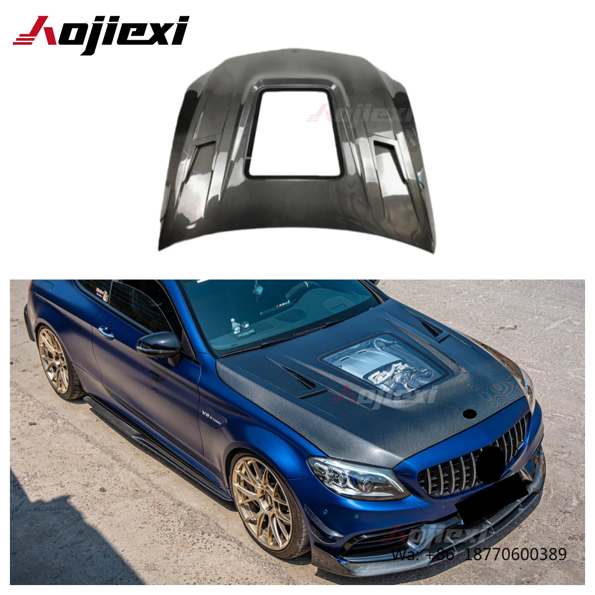 IMP Style Carbon Fiber Transparent Engine Hood for Mercedes Benz W205 AMG C63 C63s Coupe/Sedan 2015+ Engine Bonnte Lid Body Kit
IMP Style Carbon Fiber Transparent Engine Hood for Mercedes Benz W205 AMG C63 C63s Coupe/Sedan 2015+ Engine Bonnte Lid Body Kit