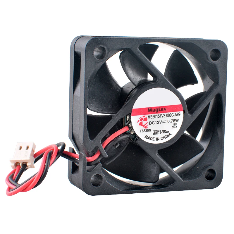 ME50151V3-000C-A99 5cm 50mm Axial Flow Fan 50x50x15mm DC12V 0.78W 2-Pin Cooling Fan for Power Supply
ME50151V3-000C-A99 5cm 50mm Axial Flow Fan 50x50x15mm DC12V 0.78W 2-Pin Cooling Fan for Power Supply